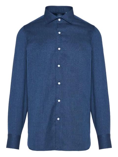 textured shirt by FINAMORE 1925 NAPOLI
