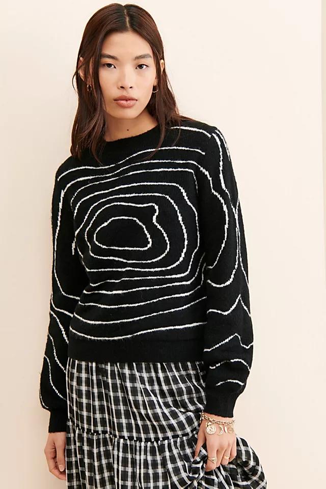 Find Me Now Traverse Wave Knit Sweater by FIND ME NOW