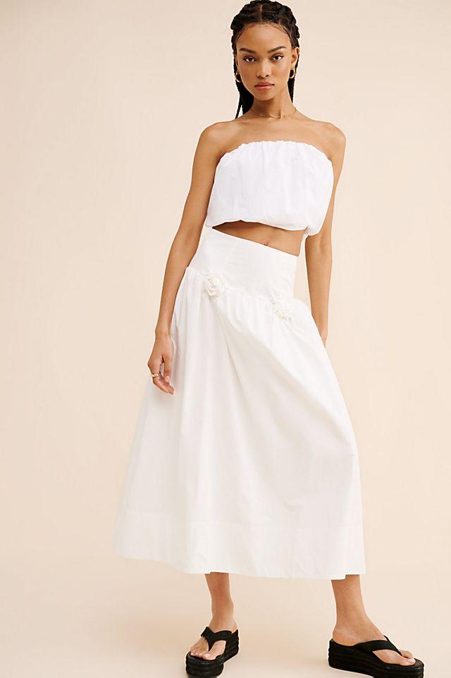 Find Me Now Tamia Pleated Skirt by FIND ME NOW | FREE PEOPLE