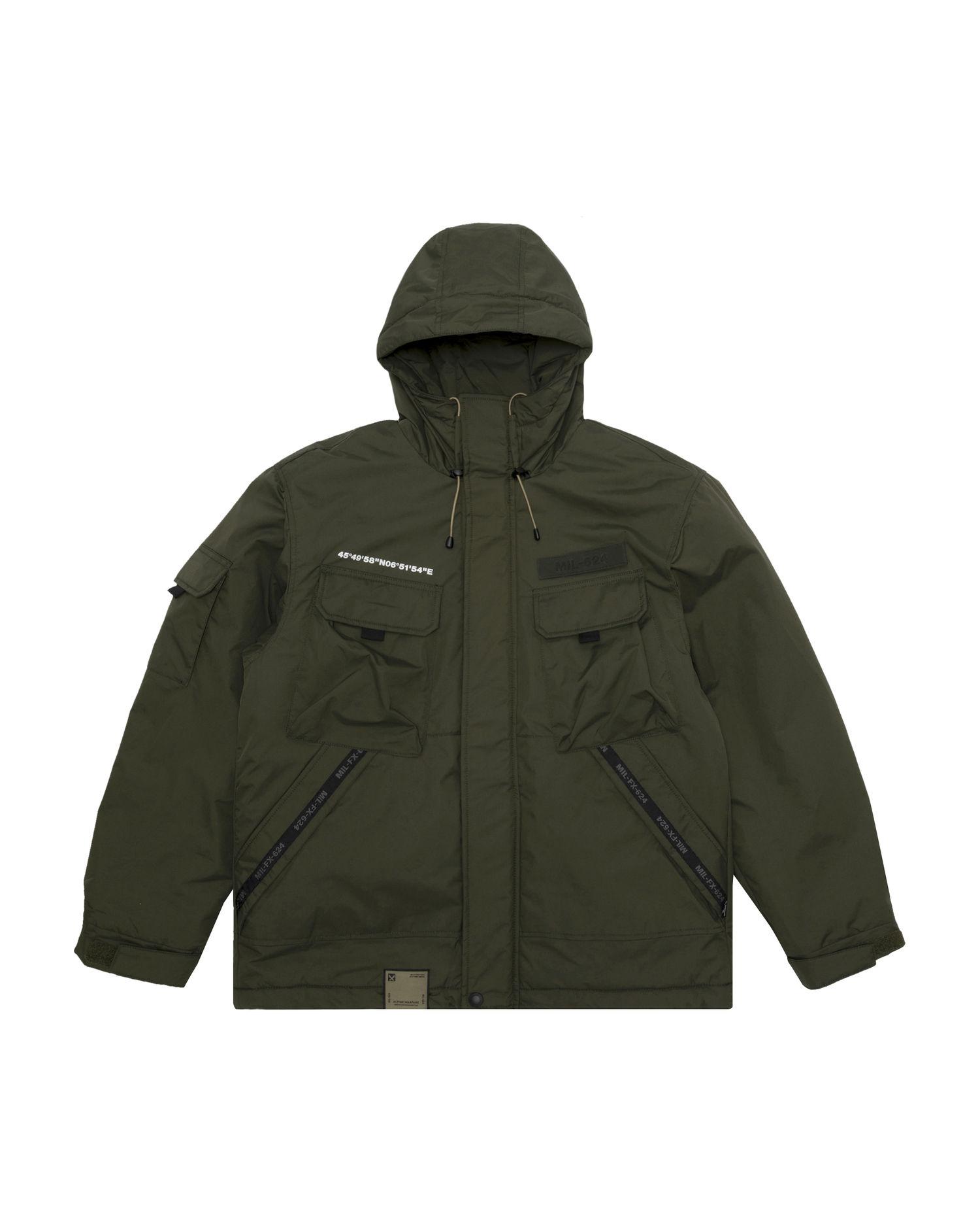 Logo military jacket by FINGERCROXX