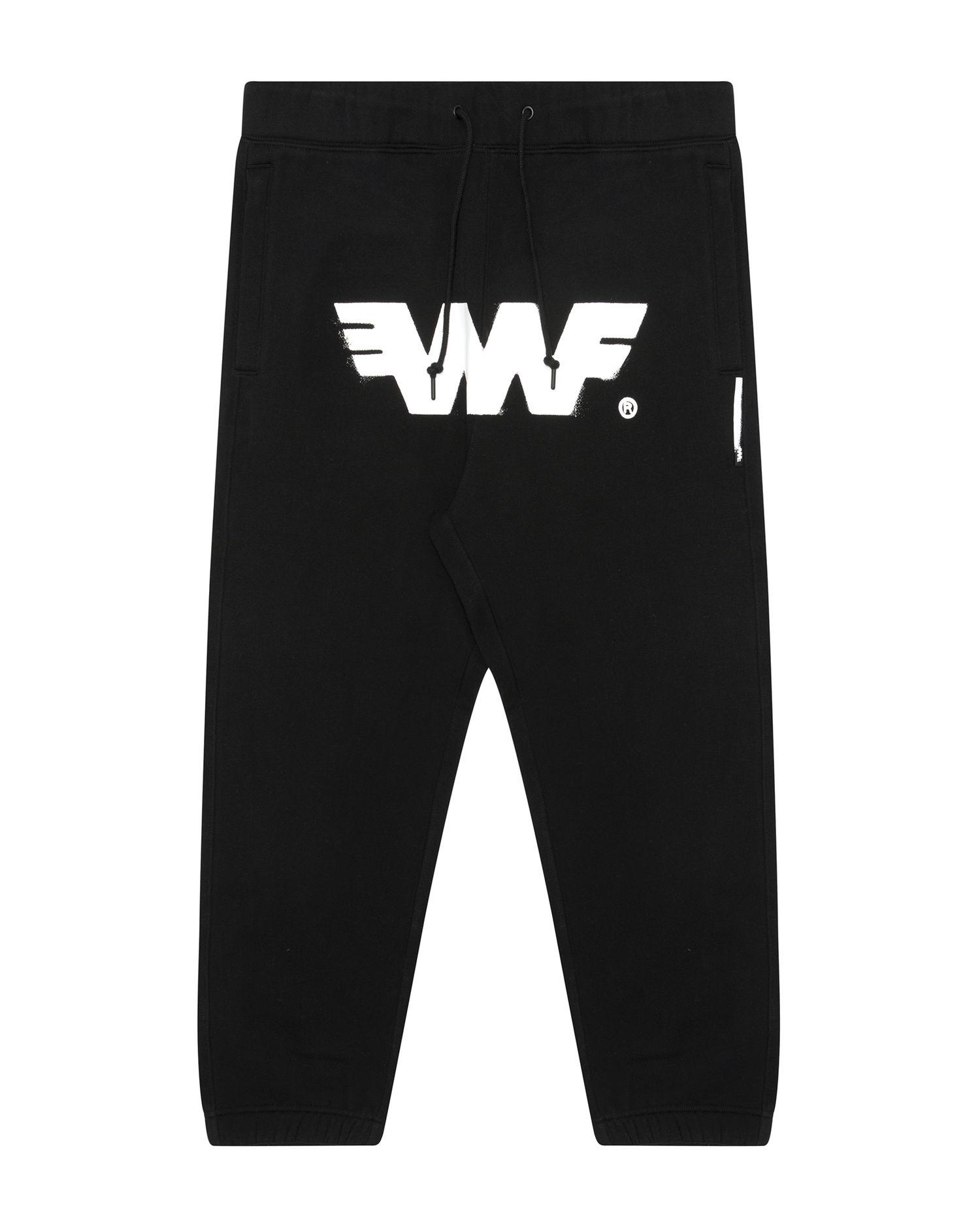 X WAF logo jogger pants by FINGERCROXX