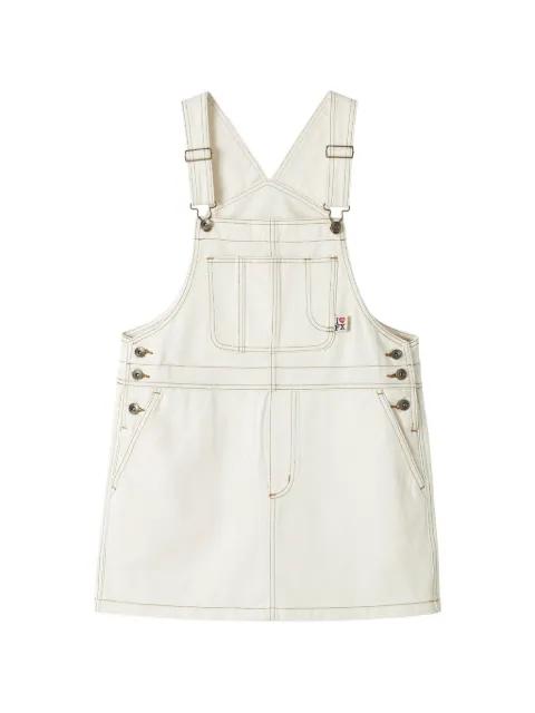 buckled overall dress by FINGERCROXX