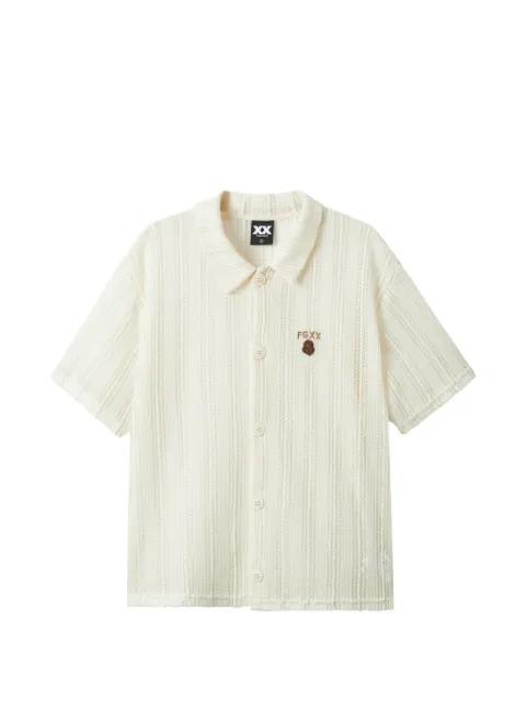 button-down collared knitwear by FINGERCROXX