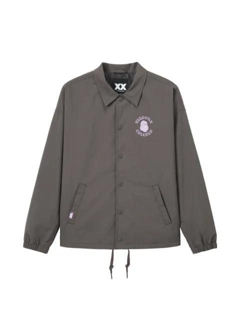 buttoned logo jacket by FINGERCROXX