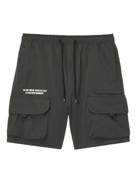 cargo-pocket drawstring shorts by FINGERCROXX