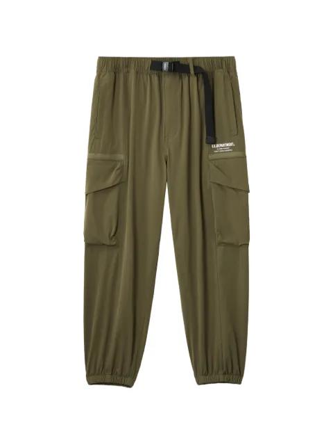 cargo-pockets track pants by FINGERCROXX