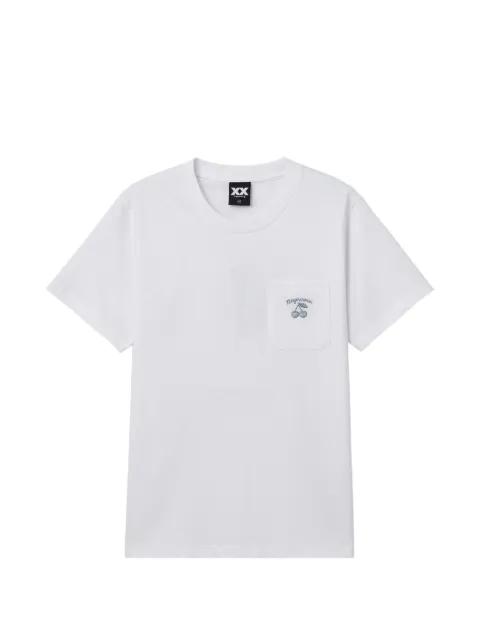 chest-pocket T-shirt by FINGERCROXX