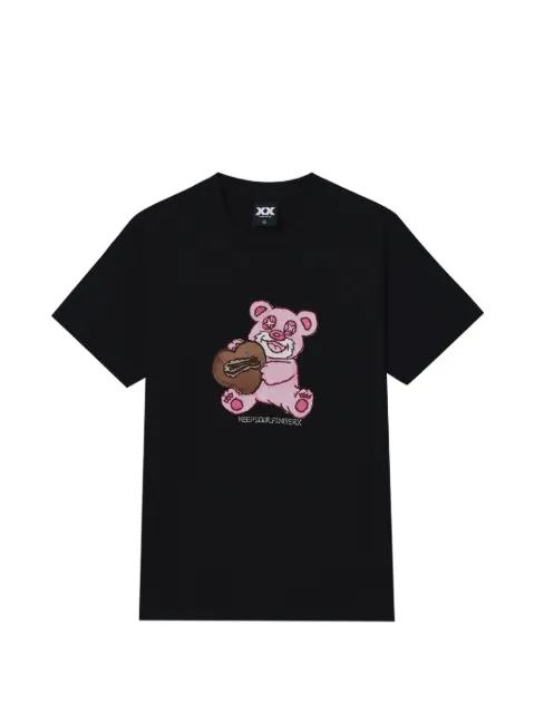 crew-neck T-shirt by FINGERCROXX