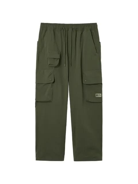 drawstring-waist cargo pants by FINGERCROXX