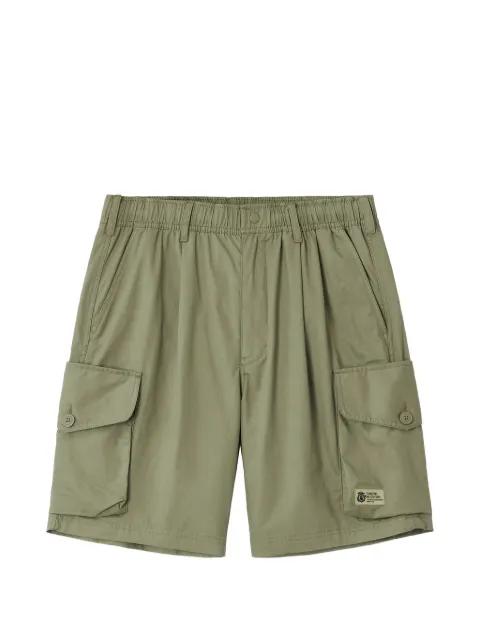 elasticated-waist cargo shorts by FINGERCROXX