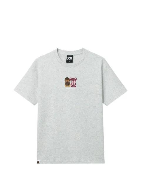 embroidered T-shirt by FINGERCROXX