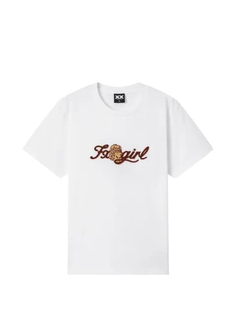 embroidered T-shirt by FINGERCROXX