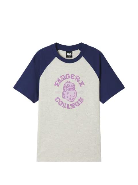front-graphic T-shirt by FINGERCROXX