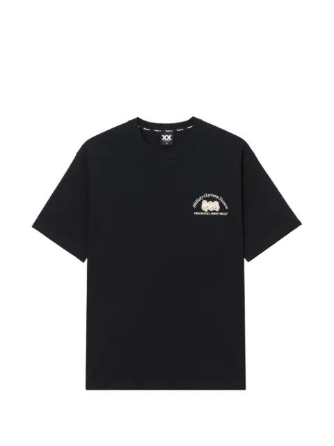 graphic crewneck T-shirt by FINGERCROXX