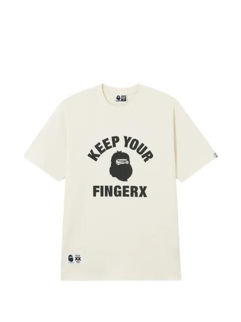 graphic print T-shirt by FINGERCROXX