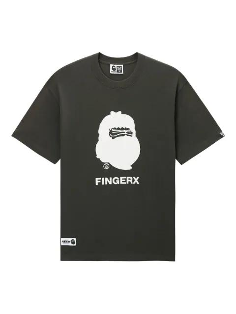 graphic-print T-shirt by FINGERCROXX