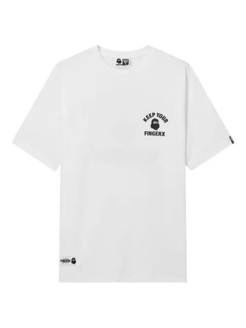 graphic-print T-shirt by FINGERCROXX