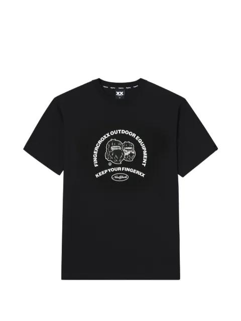 graphic-print T-shirt by FINGERCROXX