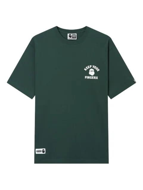 graphic-print T-shirt by FINGERCROXX