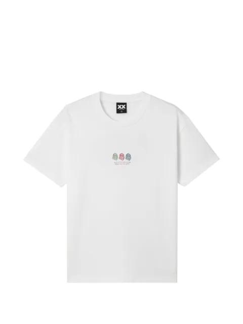 graphic-print T-shirt by FINGERCROXX