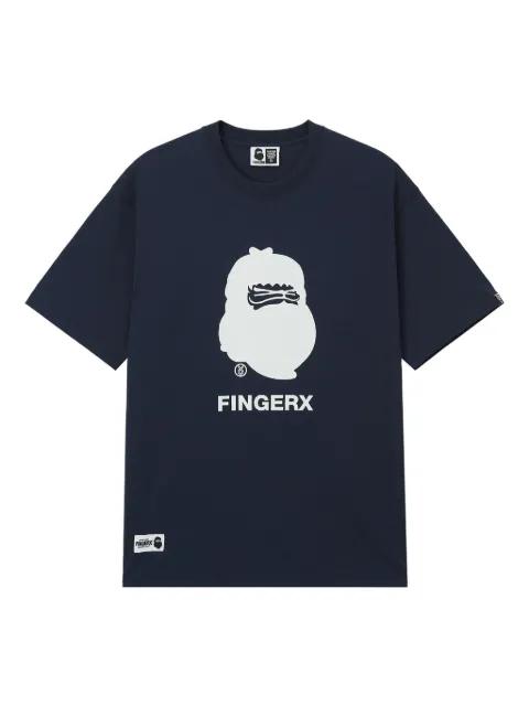 graphic-print T-shirt by FINGERCROXX