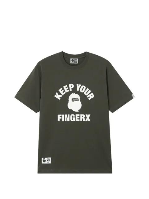 graphic-print  T-shirt by FINGERCROXX