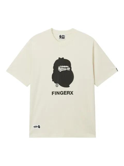 graphic-print T-shirt by FINGERCROXX