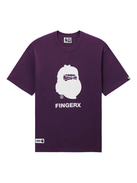 graphic-print T-shirt by FINGERCROXX