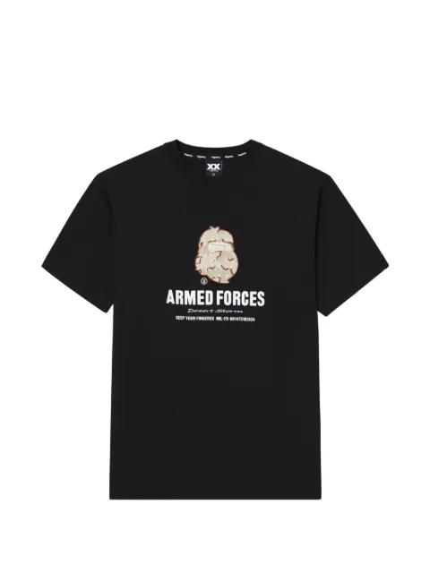 graphic-print T-shirt by FINGERCROXX
