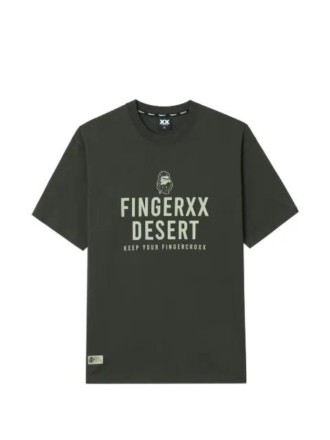 graphic-print T-shirt by FINGERCROXX
