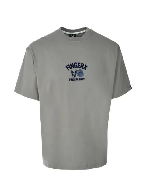 lettering T-shirt by FINGERCROXX