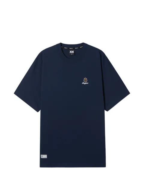 logo-appliqué T-shirt by FINGERCROXX
