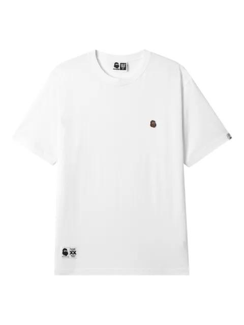 logo-appliqué T-shirt by FINGERCROXX