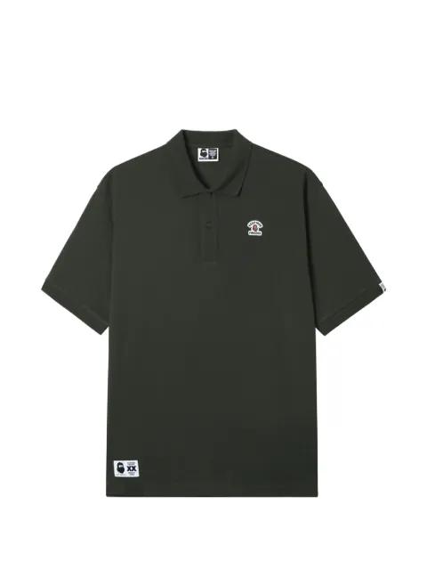 logo-appliqué polo shirt by FINGERCROXX