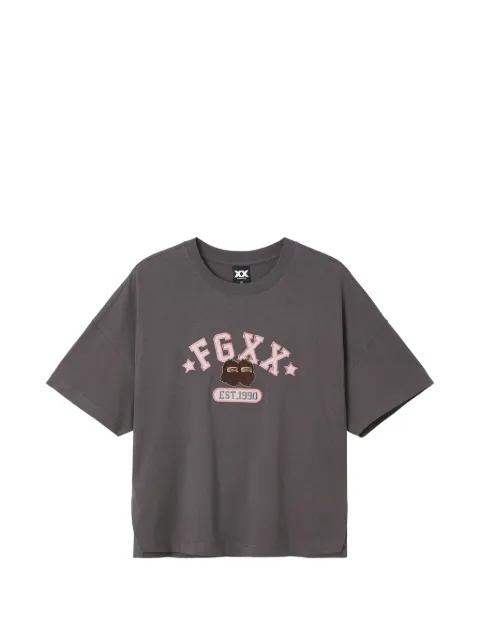 logo-detail T-shirt by FINGERCROXX