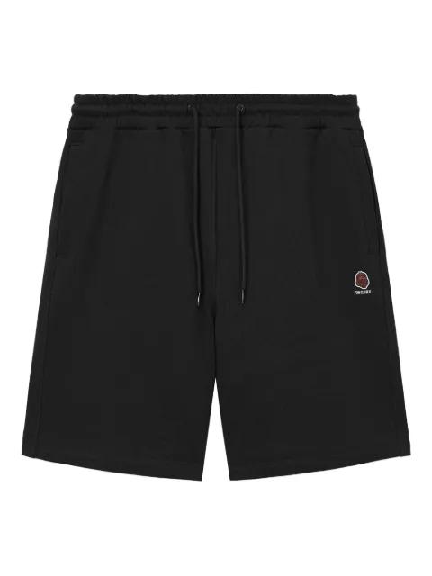 logo-embroidered drawstring shorts by FINGERCROXX