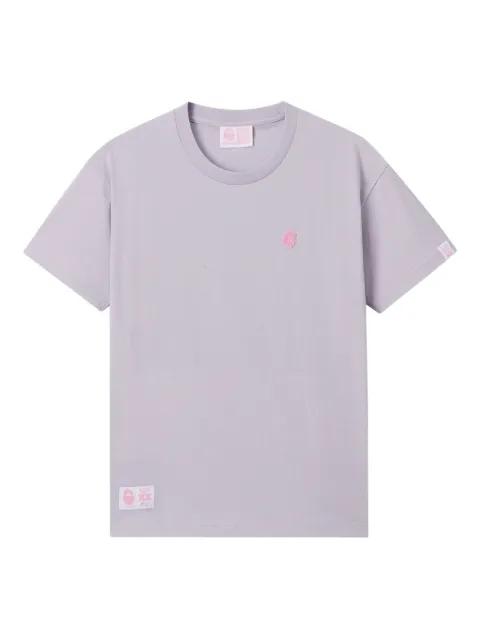 logo-patch T-shirt by FINGERCROXX