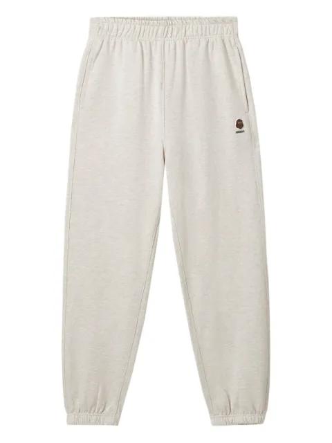 logo-patch track pants by FINGERCROXX