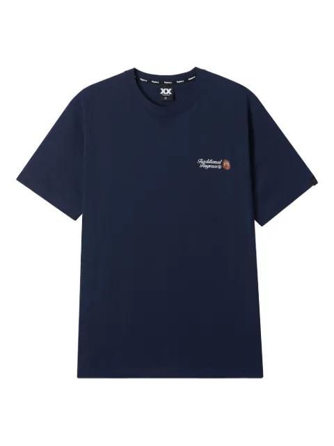 logo-print T-shirt by FINGERCROXX