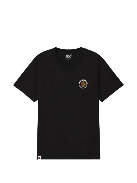 logo-print T-shirt by FINGERCROXX