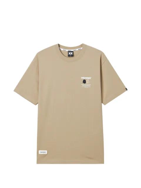 logo-print T-shirt by FINGERCROXX