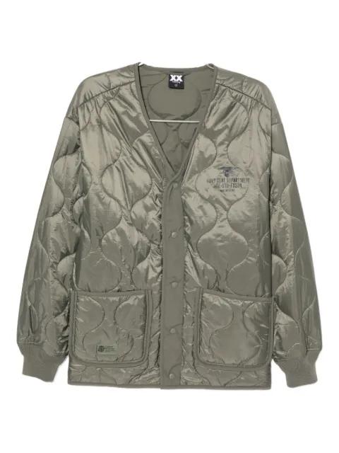 logo-printed jacket by FINGERCROXX