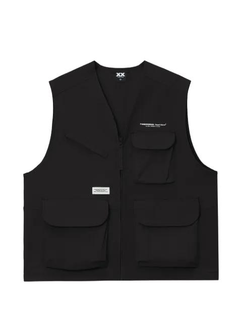 pocket zip gilet by FINGERCROXX
