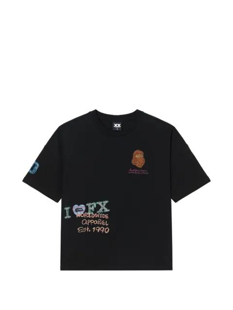 printed T-shirt by FINGERCROXX