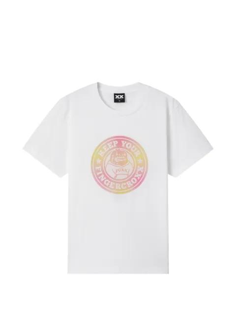printed T-shirt by FINGERCROXX