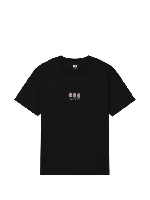 printed T-shirt by FINGERCROXX