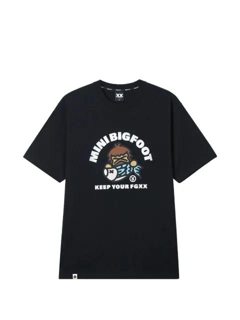 printed T-shirt by FINGERCROXX