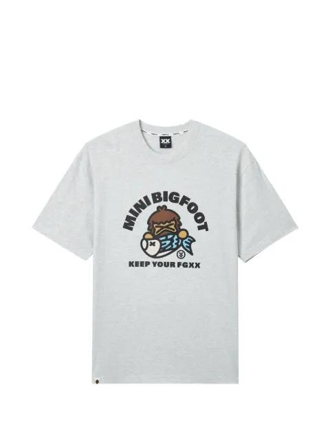 printed T-shirt by FINGERCROXX