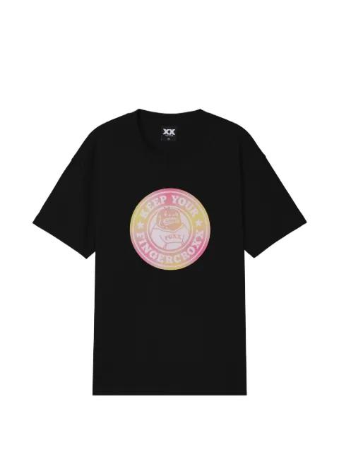 printed T-shirt by FINGERCROXX