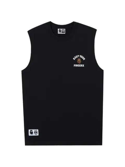 printed tank top by FINGERCROXX